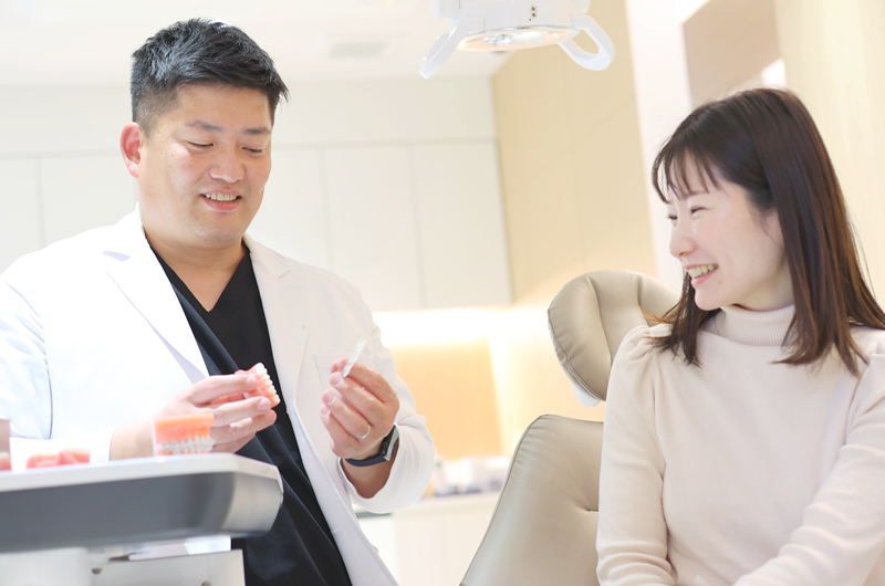 医師と二人三脚でゴールを目指しましょう